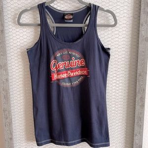 Harley Davidson racerback tank, size S